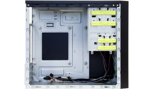 Корпус Chieftec ELOX HT-01B-OP mATX, без БЖ, Black - 567207