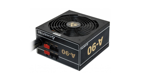 БЖ 550W Chieftec A-90 GDP-550C 140 mm, >90%, Modular,  Retail Box