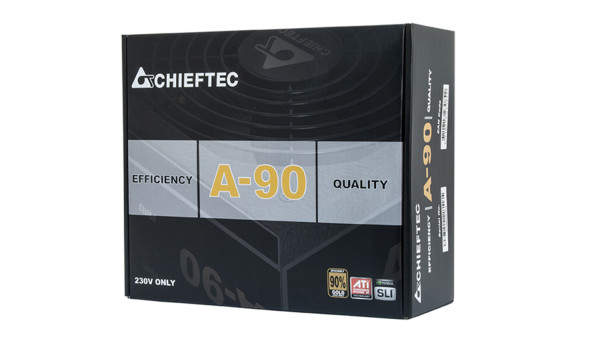 БЖ 550W Chieftec A-90 GDP-550C 140 mm, >90%, Modular,  Retail Box
