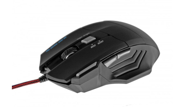 Мишка Media-Tech Cobra Pro, 6 кн., 3200dpi, чорна - 567447