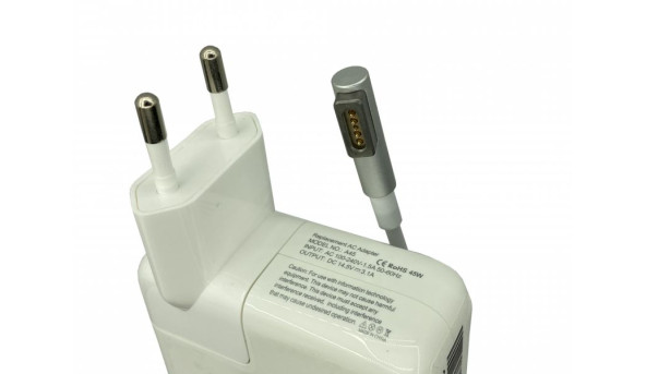 Блок живлення для ноутбука Apple 45 Вт 14.5 В 3.1A MagSafe A1244 Orig