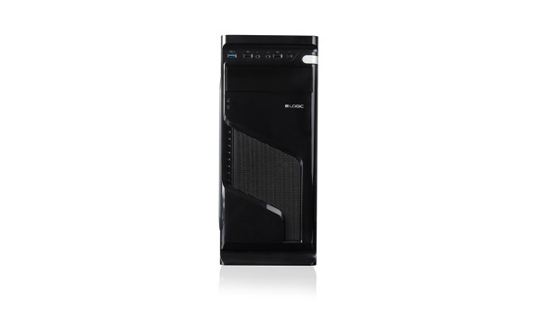 Корпус LogicConcept K1 USB 3.0 BLACK без БЖ ATX - 567610