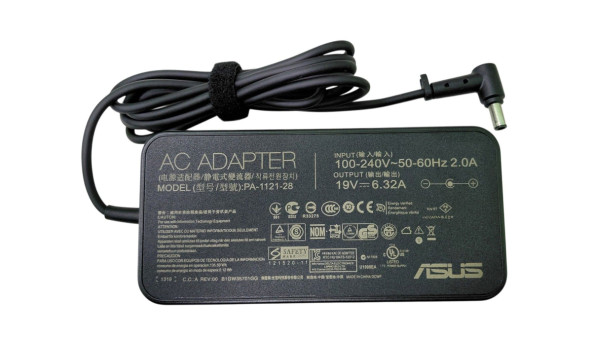 Блок живлення для ноутбука Asus 120 Вт 19 В 6.32 A 6.0x3.7mm ADP-120RH B OEM