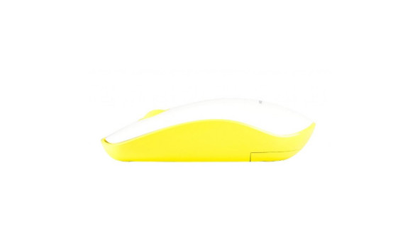 Мишка  Modecom MC-WM112, бездротова, 3кн., 1600dpi, біло-жовта - 567917