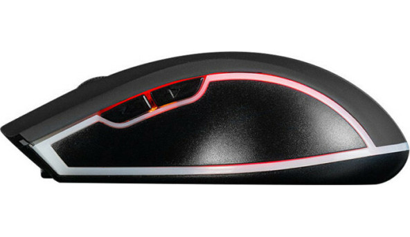 Мишка Modecom MC-WRM1, бездротова, зарядка, 3кн., 1600dpi, чорна - 567921