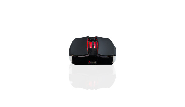 Мишка Modecom MC-WRM1, бездротова, зарядка, 3кн., 1600dpi, чорна - 567921