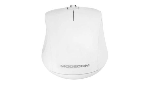 Мишка Modecom MC-M10, 3 кн., 1000dpi, біла - 567929