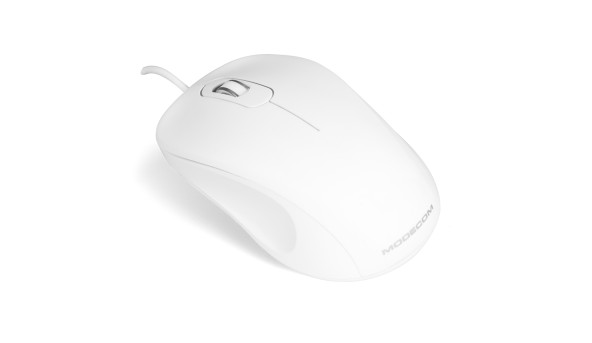 Мишка Modecom MC-M10, 3 кн., 1000dpi, біла - 567929