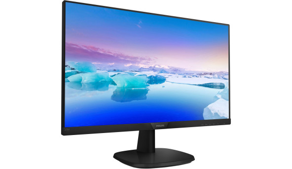 TFT 27" Philips 273V7QDAB, IPS, VGA, DVI-D, HDMI, колонки, чорний - 567945