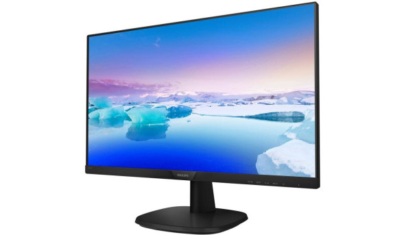 TFT 27" Philips 273V7QDAB, IPS, VGA, DVI-D, HDMI, колонки, чорний - 567945