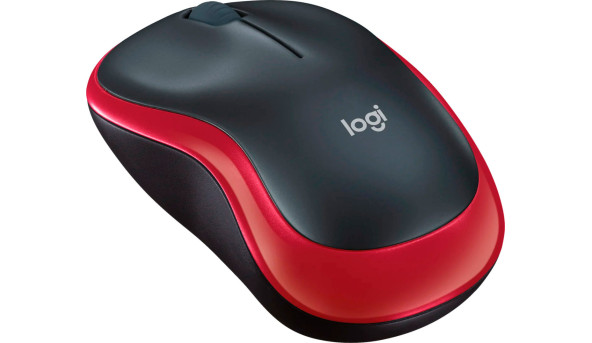Мишка Logitech M185 бездротова, Red (new) - 568011