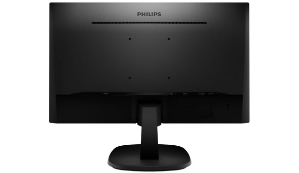 TFT 23.8" Philips 243V7QJABF, IPS, D-SUB, HDMI, DP, колонки, чорний - 568015