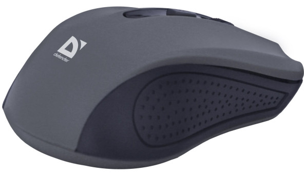 Мишка Defender Accura MM-935, бездротова, 4кн., до 1600dpi, сіра - 568028