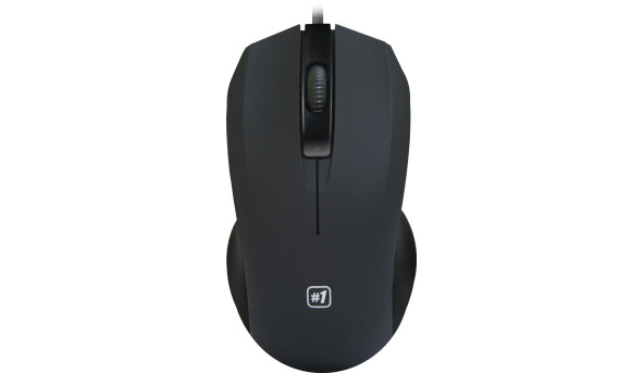 Мишка Defender #1 MM-310, 3кн., 1000 dpi, чорна