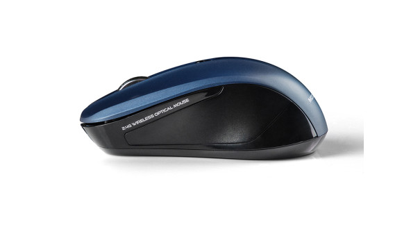 Мишка Modecom MC-WM9.1, бездротова, 4кн., 1600dpi, чорно-синя - 568128