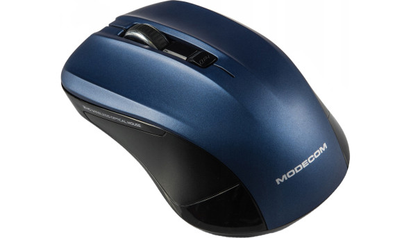 Мишка Modecom MC-WM9.1, бездротова, 4кн., 1600dpi, чорно-синя - 568128