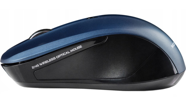 Мишка Modecom MC-WM9.1, бездротова, 4кн., 1600dpi, чорно-синя - 568128
