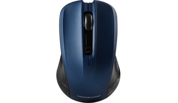 Мишка  Modecom MC-WM9.1, бездротова, 4кн., 1600dpi, чорно-синя