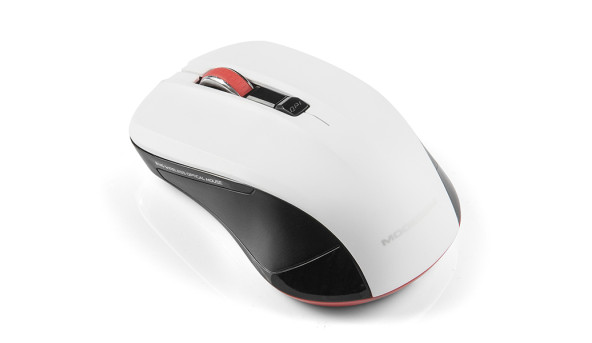 Мишка Modecom MC-WM9.1, бездротова, 4кн., 1600dpi, чорно-біла - 568133