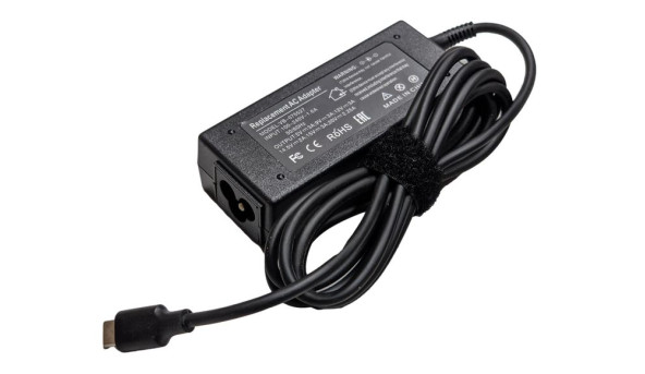 Блок живлення для ноутбука HP 45 Вт 15 В/3A 5 В/2A 12 В/3A Type-C VB-075527 OEM