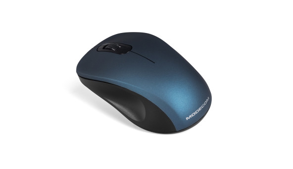 Мишка Modecom  MC-WM10S, бездротова, 3кн., 1600dpi, Silent, синя - 568146