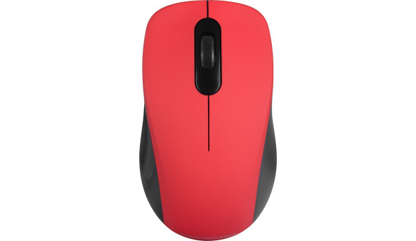 Мишка  Modecom  MC-WM10S, бездротова, 3кн., 1600dpi, Silent, червона