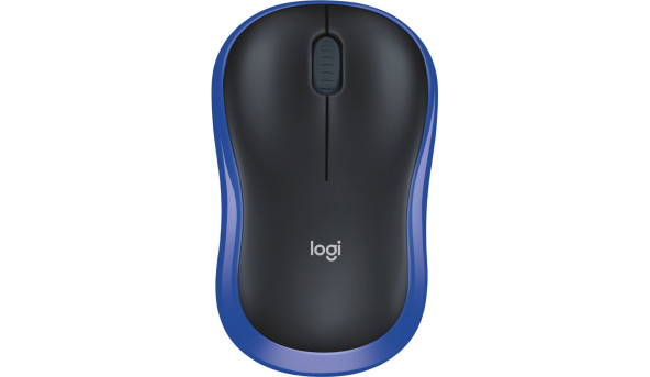 Мишка Logitech M185 бездротова, Blue (new)