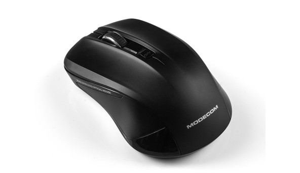 Мишка Modecom MC-WM9.1, бездротова, 4кн., 1600dpi, чорна - 568215