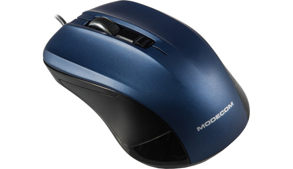 Мишка Modecom MC-M9.1, 4кн., 1600dpi, чорно-синя - 568220