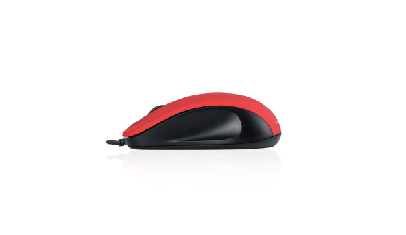 Мишка Modecom MC-M10S, 3кн., 1000dpi, Silent, червона - 568236