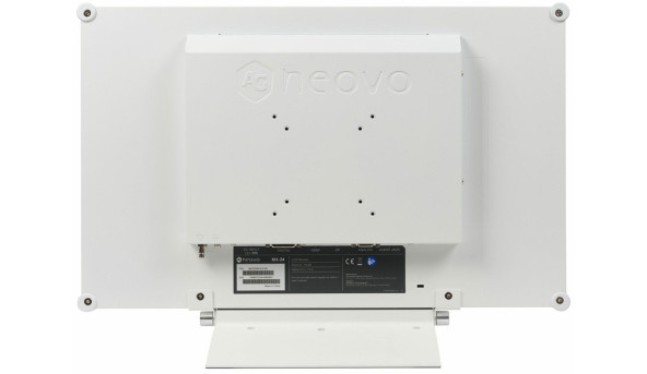 TFT 23.6" Neovo MX-24, скло NeoV™, VGA, DVI-D, HDMI, DP, 24/7, металевий, колонки, білий - 568272
