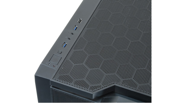 Корпус Chieftec GAMING CUBE CI-01B-OP mATX, без БЖ, Black - 568333