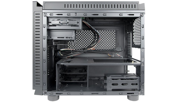 Корпус Chieftec GAMING CUBE CI-01B-OP mATX, без БЖ, Black - 568333