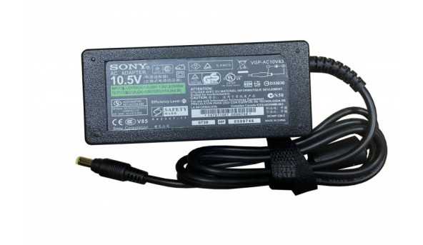 Блок питания для ноутбука Sony 45W 10.5V 4.3A 4.8x1.7mm VGP-AC10V8 Orig