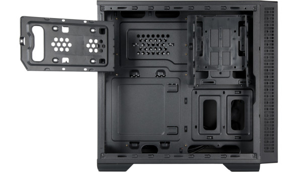 Корпус Chieftec UNI UK-02B-OP ATX, без БЖ, Black - 568589