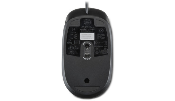 Мишка дротова HP Optical Scroll, 3кн., 1000 dpi, чорний - 568594