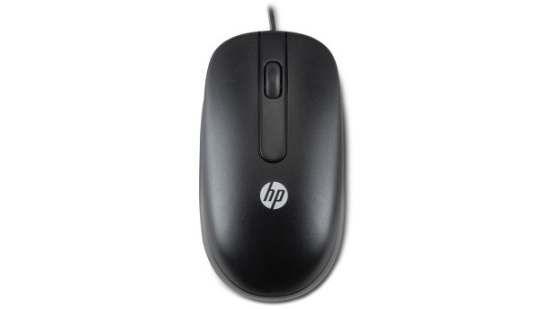 Мишка дротова HP Optical Scroll, 3кн., 1000 dpi, чорна