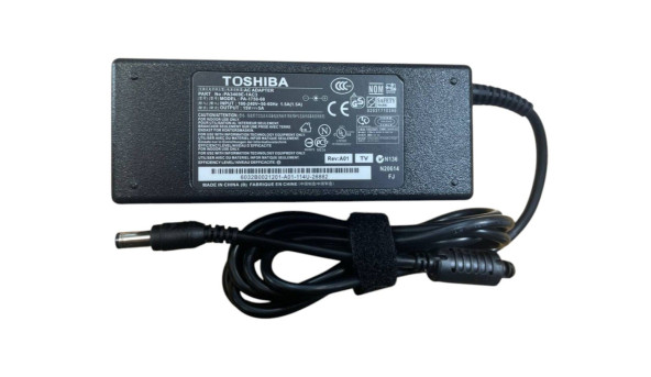 Блок живлення для ноутбука Toshiba 75 Вт 15 В 5 A 6.3x3.0mm PA3469U-1ACA Orig