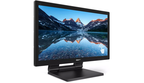 TFT 21.5" Philips 222B9T, сенсорний (10 дотиків), D-Sub, DVI-D, HDMI, DP, USB-Hub, колонки, - 568610