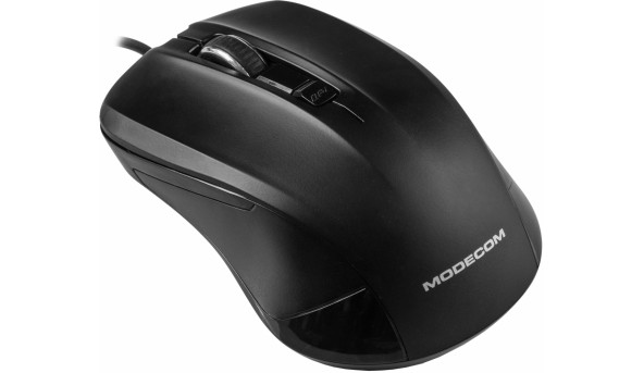 Мишка Modecom MC-M9.1, 4кн., 1600dpi, чорна - 568778