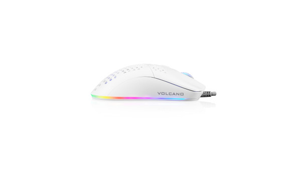 Мишка Modecom Shinobi 3327 Volcano, ігрова, 5200dpi., 6кн., біла - 568865