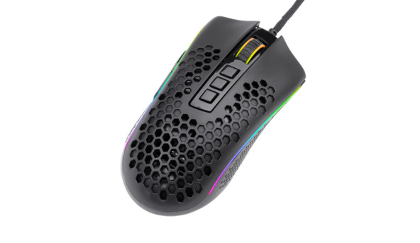 Мишка Redragon Storm Elite RGB, ігрова, 16000dpi., 10кн., чорна - 569061