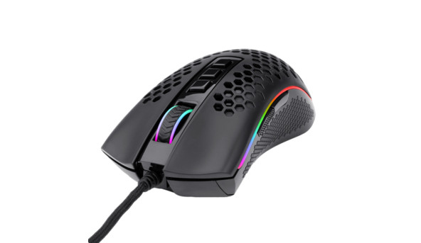 Мишка Redragon Storm Elite RGB, ігрова, 16000dpi., 10кн., чорна - 569061