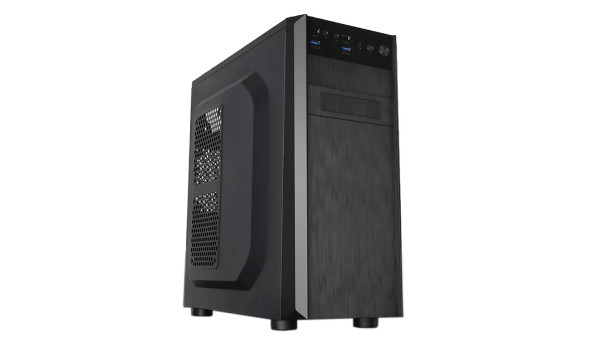 Корпус Casecom GF-19 450W-120mm 2xUSB3.0+2xUSB2.0 ATX, Black - 569155