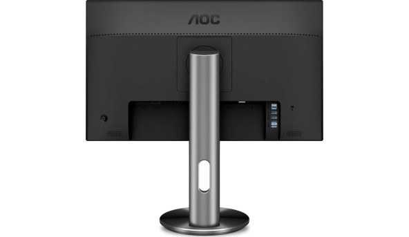 TFT 27" AOC Q2790PQE, IPS, QHD, D-SUB, HDMI, DP, USB, Pivot, чорний з срібн. - 569254