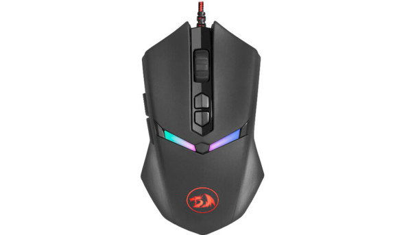 Мишка Redragon Nemeanlion 2 RGB, ігрова, 7200dpi., 8кн., чорна - 569325