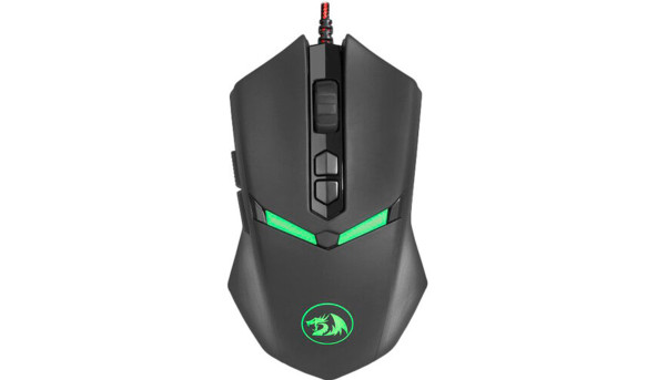Мишка Redragon Nemeanlion 2 RGB, ігрова, 7200dpi., 8кн., чорна - 569325