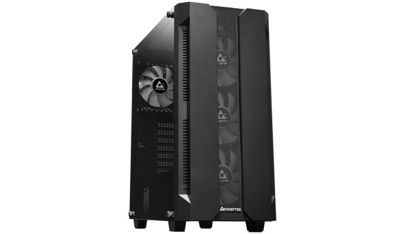 Корпус Chieftec HUNTER GS-01B-OP 4x120mm A-RGB, ATX, без БЖ, Black - 569329