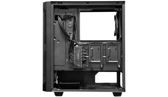 Корпус Chieftec HUNTER GS-01B-OP 4x120mm A-RGB, ATX, без БЖ, Black - 569329