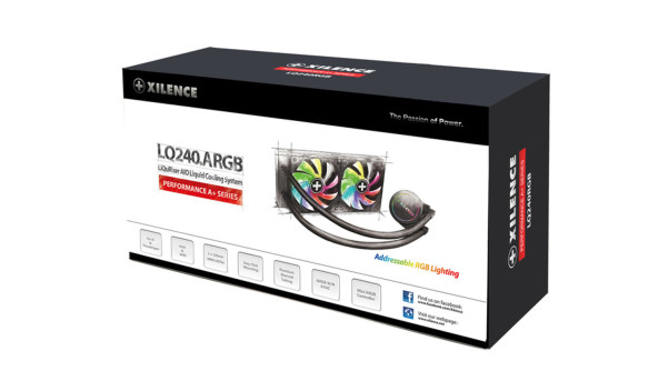 Система водяного охолодження Xilence LiQuRizer 240 ARGB - 569375